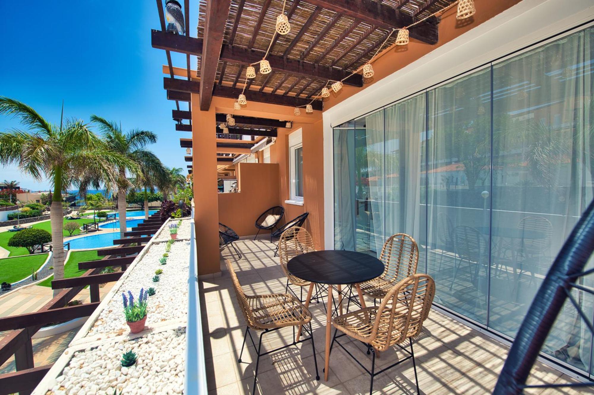 Ocean View Perfect Sunset Apartment, 4 Rooms 137M2, Wifi & Bbq Сан Мигель Экстерьер фото